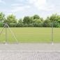 Preview: ARDEBO.de - Euro Zaun mit 13 Flanschpfosten 0,8x25 m Verzinkter Stahl