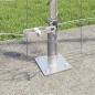 Preview: Eurozaun mit 13 Flanschen 1,2x25 m galvanisierter Stahl