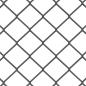 Preview: ARDEBO.de - Kettenzaun mit 13 Pfosten 1,2x25 m verzinkter Stahl grau