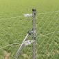 Preview: Kettenschutzzaun mit 13 Pfosten 0,6x25 m Verzinkter Stahl