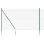 Preview: Maschendrahtzaun mit 7 Spike-Posten 1,5 x 10 m Verzinkter Stahl