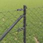 Preview: Kettenzaun mit 7 Spike-Posts 0,8x10 m verzinkter Stahl