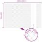 Preview: Drahtzaun mit 13 Spike-POSTS 1,6x25 m feuerverzinkter Stahl