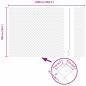 Preview: Kettenzaun Set von 2 Galvanisierter Stahl 25 x 1 m Erweiterbar