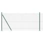 Preview: Maschendrahtzaun mit 13 Flanschen 0,8x25 m Galvanisierter Stahl