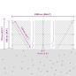 Preview: Maschendrahtzaun mit Betonsockel 25 x 1 m Grau Netz