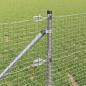 Preview: Zaunpfosten-Set Set aus 2 Verzinkter Stahl 25 x 1 m Robust