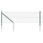 Preview: PVC Zaunpfosten Set 2er Set Grün PVC, Metall 25 x 0,5 m