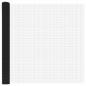 Preview: Zaunpfosten-Set 2er Set Grau Metall, PVC 25 x 1,5 m Langlebig