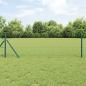Preview: ARDEBO.de - Bodenmontierter Sechseckzaun 10 x 0,5 m PVC-beschichteter Stahl