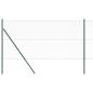 Preview: Bodenmontierter Sechseckzaun 10 x 1 m PVC-beschichteter Stahl