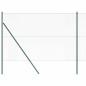 Preview: Bodenmontierter Sechseckzaun 10 x 1,5 m PVC-beschichteter Stahl