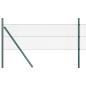Preview: Bodenmontierter Sechseckzaun 25 x 0,5 m PVC-beschichteter Stahl