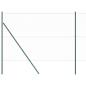 Preview: Bodenmontierter Sechseckzaun 50 x 1,5 m PVC-beschichteter Stahl