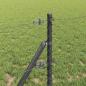 Preview: Bodenmontierter Sechseckzaun 10 x 0,6 m PVC-beschichteter Stahl