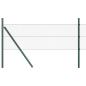 Preview: Bodenmontierter Sechseckzaun 50 x 0,4 m PVC-beschichteter Stahl