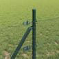Preview: Bodenmontierter Sechseckzaun 50 x 0,5 m PVC-beschichteter Stahl