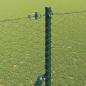 Preview: Bodenmontierter Sechseckzaun 50 x 1,5 m PVC-beschichteter Stahl