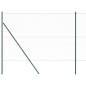 Preview: Bodenmontierter Sechseckzaun 50 x 1,5 m PVC-beschichteter Stahl