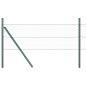 Preview: Bodenmontierter Sechseckzaun 100 x 0,5 m Grau Netz