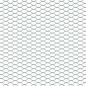 Preview: Hexagonzaun Grün 0,5x50 m Stahl, Zaunpfosten mit Spitze 13 Stück Ø32 mm 80 cm galvanisierter Stahl
