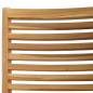 Preview: 7-teiliges Garten Essbereich Klappbar Massivholz Teak, Gartenstühle 2 Stück Massivholz Teak