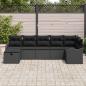 Preview: Gartensofa-set 7 Stk. Poly Rattan