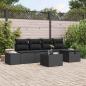 Preview: ARDEBO.de - Sofa Set 5 Stk. Poly-Rattan