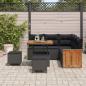 Preview: Gartensofa-set 8 stk. 8-Sitzanzahl Schwarz