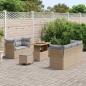 Preview: Garten-Sofa-Set mit Kissen 8 pcs Beige und Hellgrau