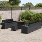 Preview: Gartensofa-set 10 stk. 9-Sitzanzahl Schwarz Poly Rattan