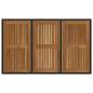 Preview: 5-teiliges Garten Essset Schwarzes Poly-Rattan, Stapelbare Gartenstühle mit Kissen - 2-teiliges Set in Schwarz Poly-Rattan