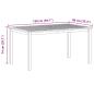 Preview: Garten Essgruppe 5 pcs Grau Massivholz Akazie