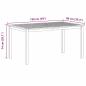 Preview: Garten Essgruppe 5 pcs Beige Massivholz Akazie