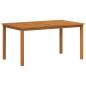 Preview: 7-teilige Garten-Essgruppe Beige Poly Rattan Akazie, Stapelbare Gartenstühle mit Kissen - Set aus 2 in Beige Poly Rattan