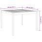 Preview: 5-teiliges Garten Esszimmer Set Schwarzes Poly Rattan Akazie, Stapelbare Gartenstühle mit Kissen 2 Stück Schwarzes Poly Rattan