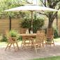 Preview: ARDEBO.de - Gartenstühle Klappbar 4 Stk Massivholz Teak, Gartenstühle 2 Stk Massivholz Teak