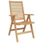 Preview: Gartenstühle Faltbar 8 pcs Massivholz Teak, Gartenstühle 2 pcs Massivholz Teak