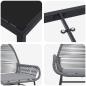 Preview: 5-teiliges Gartendining-Set mit Kissen Grau Poly-Rattan
