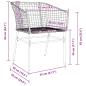 Preview: 5-teiliges Garten-Esszimmer Set Schwarz Poly Rattan