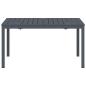 Preview: Ausziehtische 2 Stück Anthrazit 210x90x73 cm Stahl, Ausziehbarer Gartentisch Anthrazit (140-210)x90x73 cm Stahl