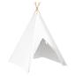 Preview: Kinder-Teepee Zelt mit Tasche Pfirsich & Spielbälle Haut Weiß
