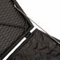 Preview: Außenlagerungskiste Schwarz und Creme Rattan, Polyester 80 cm