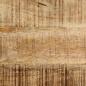 Preview: Beistelltisch 55x55x45 cm Massivholz Grobes Mango
