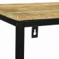 Preview: Bücherregal 70x35x110 cm Massivholz Grob Mango
