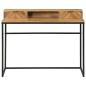 Preview: Schreibtisch 110x50x87 cm Massivholz Akazie