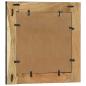 Preview: Spiegel 2 Stück 50x2x50 cm Massivholz Akazie