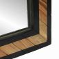 Preview: Spiegel 70x2x70 cm Massivholz Akazie