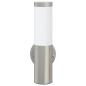 Preview: Außenwandlampe Silber Edelstahl IP44