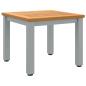 Preview: Garten Beistelltisch 45x45x38 cm Massiv Akazienholz
